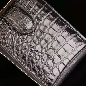 Best Quality Luxury Class Exotic Leather Real Crocodile Skin Leather Credit Card Wallet Holder For Men
