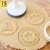 Import Best Selling BPA Free Custom Silicone Cookie Stamp with Plastic Handle from China