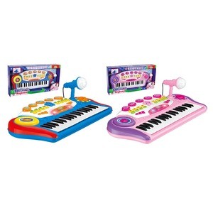 Best selling children piano toy 37keys electronic organ keyboard toy with multifunction .