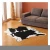 Import Best selling home decor imitation fur carpet anti slip base eco-friendly brown cow hide area rug from China