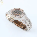 Best Selling Iced Out Stainless Steel Lab Grown Diamond With VVS Clarity Wrist Watch For Men