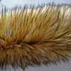 Best-selling knitted soft plush fabric faux fur fabric raccoon fur pelt for garment collars