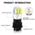 Import Bevinsee 3157 LED Bulbs 12V Yellow Motorcycle Turn Signal Parking Light from China