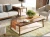 Import BFP HOME Living Room Walnut Wood Coffee Table Solid Wood Tea Table Long Table Nordic Style from China