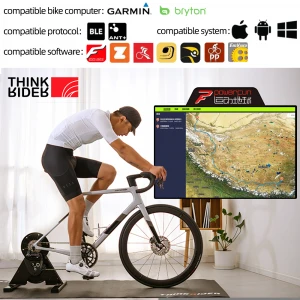 Bicycle Wireless Portable Direct-Drive Smart Power Bike Trainer