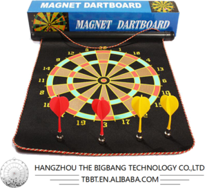 BIGBANG SPORTS Authentic professional 18-inch darts plate suit Double-sided flocking to thicken the darts board