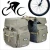 Import Bike Bag Bicycle Panniers with Adjustable Hooks,Carrying Handle,Large Pocket and Reflective Trim from China