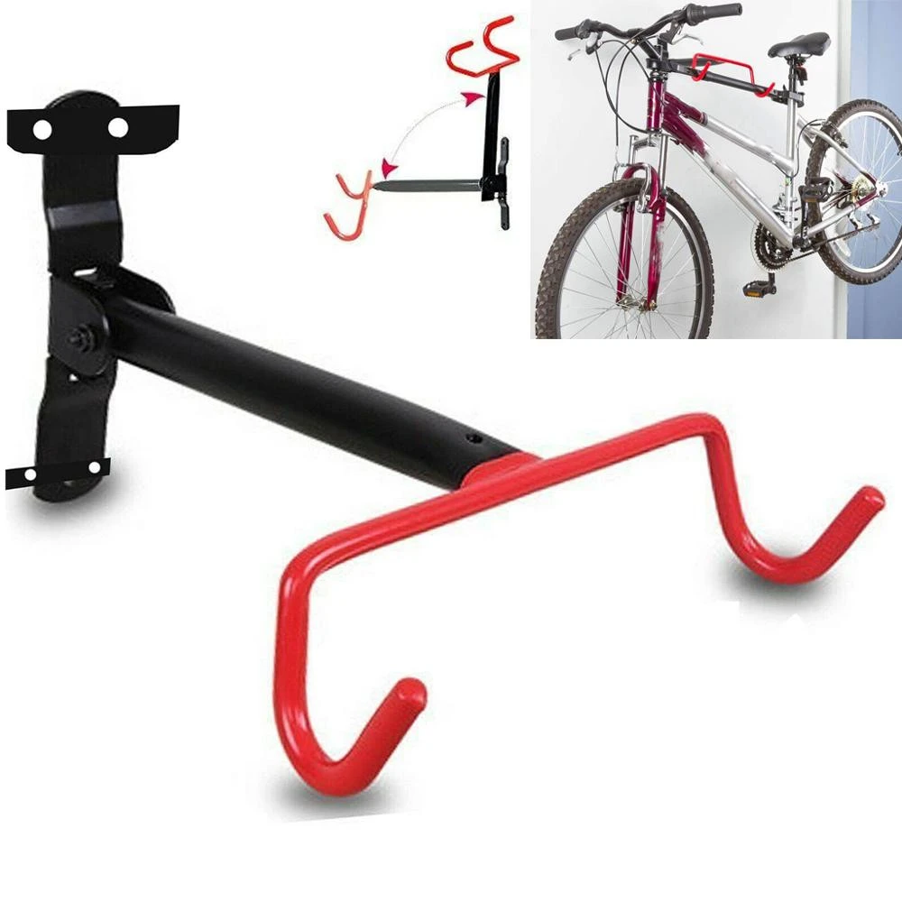 Bike Wall Hook Bicycle Display Rack Parking Rack Mount Storage Hanger Hook Anti-Scratch Bicycle Hanging