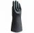 Import black industrial Heavy Duty chemical resistant safety working hand Glove Acid Alkali and Oil 14inch black rubber  latex glove from China