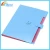 Import Blue A4 paper expanding file folder from China