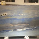Blue Macaubas Granite,Azul Bahia Granite Slab for kitchens, bathrooms, hallways floors