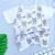 Import Boutique Clothing Designed Kids Wear Baby Boy Clothes bear printing Childrens Summer T-shirts cotton Wholesale short sleeve from China