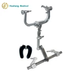 Brain surgery instruments neurosurgery head frame with adult horseshoe headrest