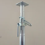 Brand new adjustable steel acrow jack for concrete slab