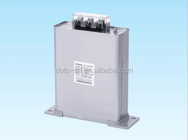 Bsmj Series 3 phase Self Healing Low Voltage Shunt Capacitor Polyester Film Capacitor 10KVAR 15KVAR 20KVAR 25KVAR 50KVAR