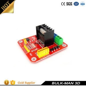 BULK-MAN 3D High Quality 2 DC Motor Driver Module Dual H-Bridge Stepper Driver L298N