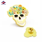 Button Badge Making Machine Bird Manufacturer Custom Tourist Souvenir Soft Enamel Label Unique Metal Name Badge Cheap