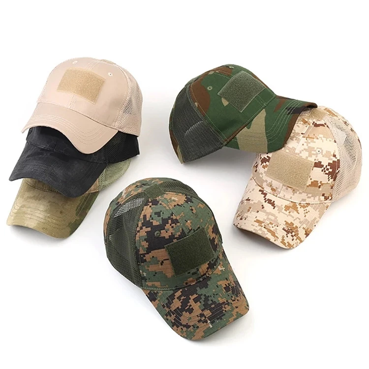 Camouflage Hat Simplicity Army Camo Hunting Cap tactical army cap Outdoor Sport Military Cap  For Men Adult