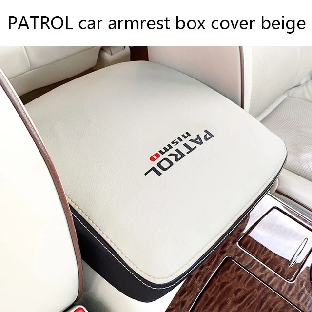 Car interior accessories armrest box cover for Nissan PATROL