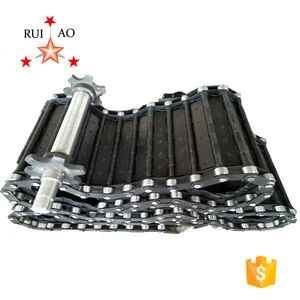 Carbon steel A3 chip conveyor belt chain for cnc machine