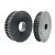 Import Carbon steel black oxide 14M timing belt pulley from China