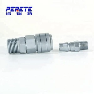 Carbon Steel Pneumatic Male Thread Air Quick Coupling