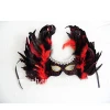 carnival party mask/costume feather mask/eye mask MPM-223