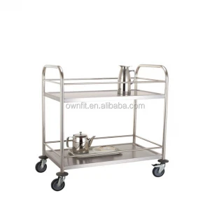 Catering equiment europe design hotel equipment room service luxury food serving trolley