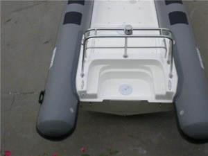 Fiberglass Fishing Yacht With Engine Console Luxury Yacht 5 Meter Rib Boat For Sale Germany