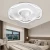 Import Ceiling Fans with Lights and Remote Control, Low Profile Ceiling Fans with Dimmable Changing Light from China