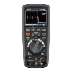 CEM DT-9989 50000 count 20MHz/50MS/s bandwidth Accuracy Calibration Bluetooth Professional Digital Multimeter with Oscilloscope