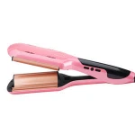 CE/RoHS 360 Rotatable US/EU Plug balance curler hair ceramic pink