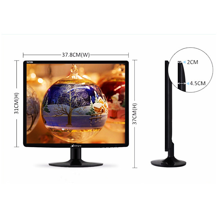 Buy Cheap 17-inch Lcd Monitor Computer Monitor Display Desktop Office ...