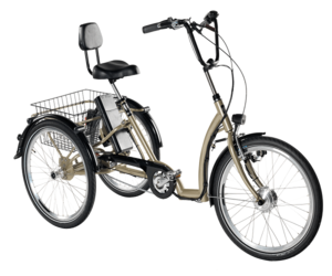 cheap Adult Tricycles Adult Trike 20 inch 3 Wheel Bikes Three-Wheeled Bicycles Cruise Trike with Shopping Basket for Seniors