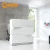 Import cheap custom modern beauty spa salon white front  reception desk with back wall  for sale from China