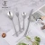 Import Cheap price stainless steel spoon fork and knife table cutlery stainless steel cutlery flatware set from China