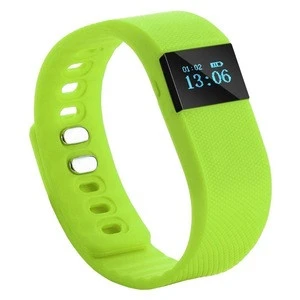 Cheap Waterproof Silicone Wristband Smart Pedometer with Bluetooth