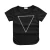 Import Cheaper wholesale black plain baby top soft cotton baby boy t-shirt from China