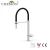 Import Cheston Watermark Single Handle 360 Stretch Matte Black Kitchen Faucet Water Tap For Sink from China