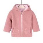 Children cotton baby girl autumn winter cotton-padded jacket coat baby bear clamp cotton coat
