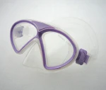 Children underwater breathing apparatus silicone making mask for diving and snorkeling