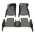 China Carpet Factory 3D Car Floor   Mat  High Quality 5D Leather Car Mat For Tesla model 3