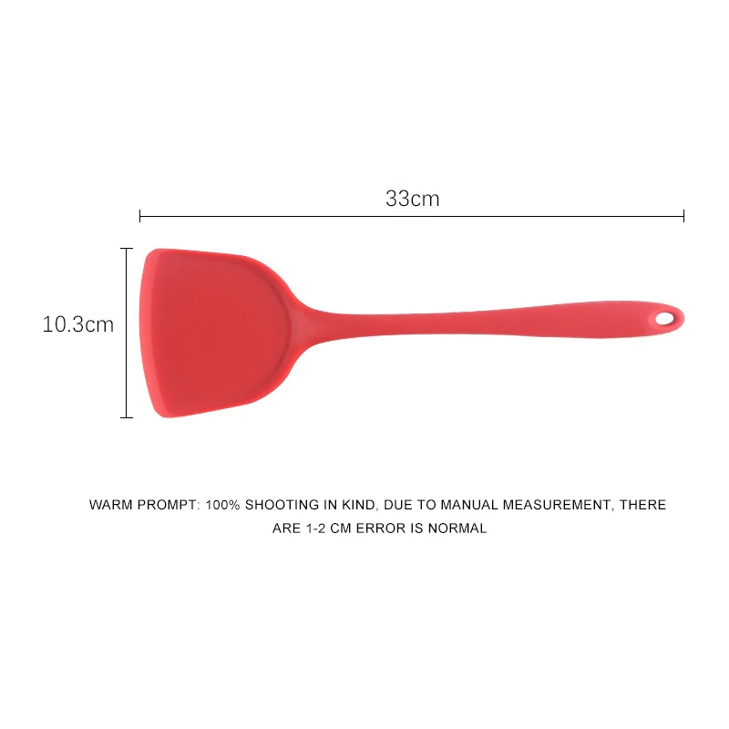 China Factory Custom Wholesale Eco-frendly kitchen cooking tool Shovel silicone spatula