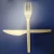 Import China Factory Disposable cutlery set dinner Compostable plastic fork and knife from China