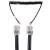 Import China factory supply Custom length Black 6P4C Telephone Cable For Home from China