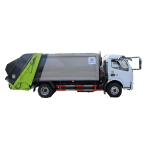 China factory supply Euro V Emission Standard 5 Ton Capacity Load 8 Cubic meter small waste collection compactor garbage truck
