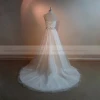 China GuangZhou Simple Wedding Dress With Beads Belt