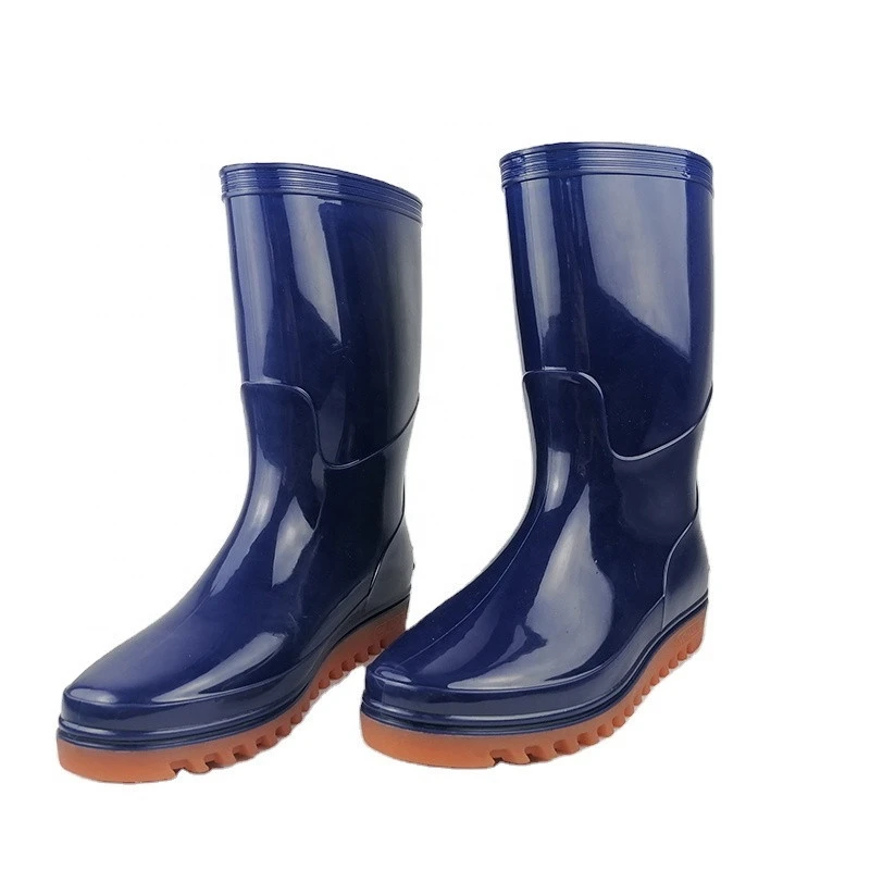 China Industry Anti-acid and alkali  waterproof100% pvc fishing rain Men&#x27;s Boots