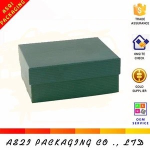 china logo printed 2.5 mm corrugated custom shoe box wholesale with handle