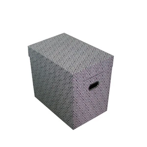 China manufacturer customized design paper storage box a4 box file size